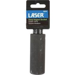 Laser Deep Socket Air Impact 1/2in. Drive 21mm [6832]